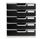 Module de classement Modulo Office 5 tiroirs fermés
