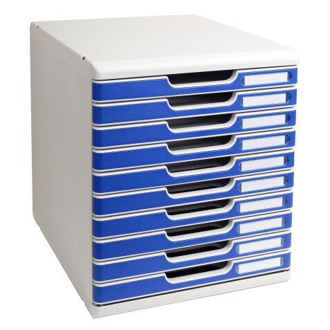 MULTIDRAWER SYSTEM /10 x 26 mm light gre - Blue