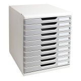 MULTIDRAWER SYSTEM /10 x 26 mm light gre - Stone grey