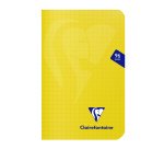 Carnet piqué Calirefontaine Mimesys 9 x 14 cm assorti aléatoire 5 x 5 - 96 pages