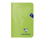 Carnet piqué Calirefontaine Mimesys 9 x 14 cm assorti aléatoire 5 x 5 - 96 pages