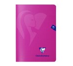 Carnet piqué Clairefontaine Mimesys 14,8 x 21 cm assorti aléatoire 5 x 5 - 96 pages