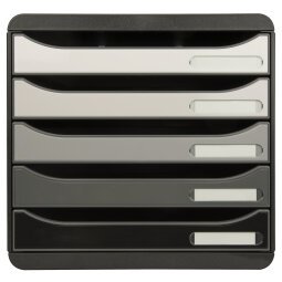BIG-BOX PLUS black/shades of grey glossy - Grey
