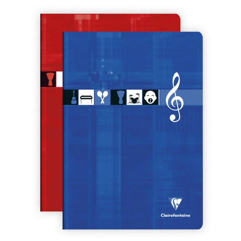 CLAIREFONTAINE Cahier de musique - 48 pages 210 x 297 mm (Fournitures  scolaires)