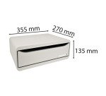 Module de classement Toolbox 1 tiroir Office - Gris lumière