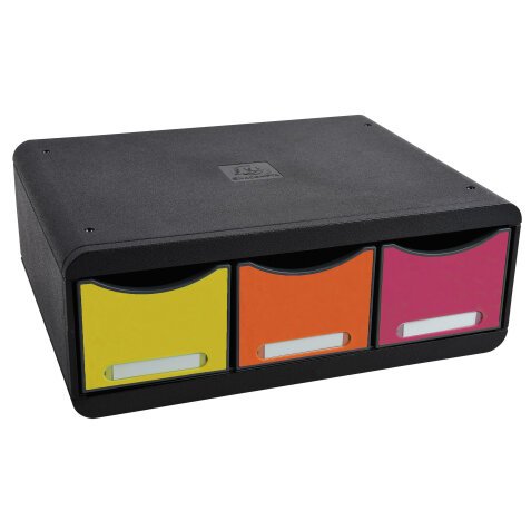 TOOLBOX MAXI 3 drawers IDERAMA harlequin - Harlequin