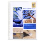 Pochettes perforées Exacompta A4 PVC lisse 8/100e - Paquet de 100