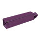 Rhodiarama trousse plumier simili cuir italien 23x5x5 cm - Violet