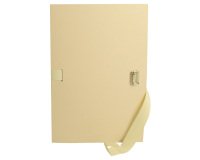 Carpeta elástica Exacompta lomo extensible tamaño folio con trabilla trasera 16cm