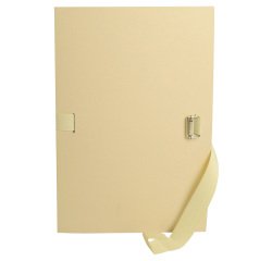 Carpeta elástica Exacompta lomo extensible tamaño folio con trabilla trasera 16cm