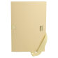 Expanding spine folder - tinted paper - A4 folio - Mastic