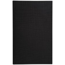 Account book paginated lined 200 pages 36x22,5cm - Black