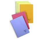 Carnet reliure intégrale Linicolor FRESH Clairefontaine 14,8 x 21 cm - 5 x 5 - 180 pages