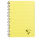 Carnet spirale Clairefontaine Linicolor Fresh 14,8 x 21 cm assorti aléatoire ligné - 180 pages