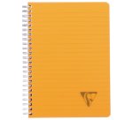 Carnet spirale Clairefontaine Linicolor Fresh 14,8 x 21 cm assorti aléatoire ligné - 180 pages