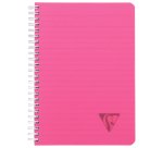 Carnet spirale Clairefontaine Linicolor Fresh 14,8 x 21 cm assorti aléatoire ligné - 180 pages