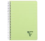 Carnet spirale Clairefontaine Linicolor Fresh 14,8 x 21 cm assorti aléatoire ligné - 180 pages