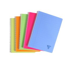 Linicolor, wirebound notebooks, a4, 90 sheets, l+m, ass colour - assortment