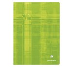 Cahier piqué Clairefontaine Metric 24 x 32 cm assorti - grands carreaux - 48 pages