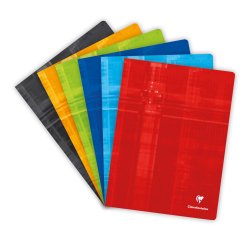 Stapled notebook 24x32m 24sh. Sq. 5x5 - Assortment