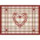 Conf. 400 Tovagliette monouso in carta goffrata con design Edelweiss 30x40cm - edelweiss