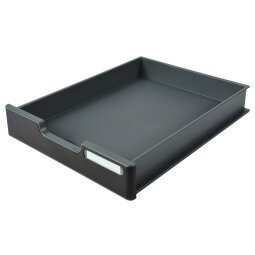 MODULODOC Recycled Drawer with Black Panel - Dark grey