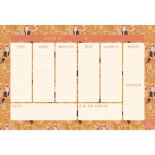 Weekplanner Color Design Toucan 26,5 x 18 cm - Visuel