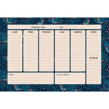 Hebdo Planner Color Design 26.5 x 18 cm. - Visuel