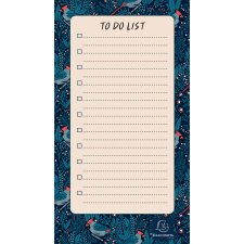 To Do List Color Design 10 x 18 cm. - Coloris aléatoire