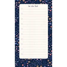 To Do List Mini Labo 10 x 18 cm Bleu - Visuel