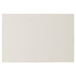 Prêt à peindre carton toilé 35x24cm 3mm 5P - Blanc