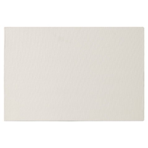 Prêt à peindre carton toilé 35x24cm 3mm 5P - Blanc