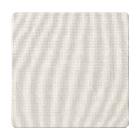 Prêt à peindre carton toilé 10x10cm 3mm - Blanc