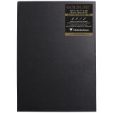 Goldline carnet cousu collé 64F A3 140g F - Blanc