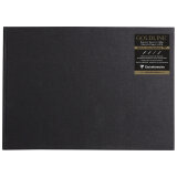 Goldline carnet cousu collé 64F A4 140g I - Blanc