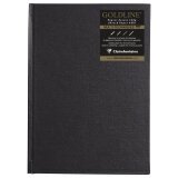 Goldline carnet cousu collé 64F A5 140g F - Blanc