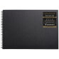 Goldline carnet spiralé 64F A3 140g I - Blanc