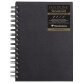 Goldline carnet spiralé 64F A5 140g F - Blanc