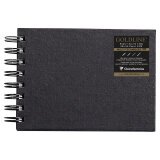 Goldline carnet spiralé 64F A6 140g I - Blanc