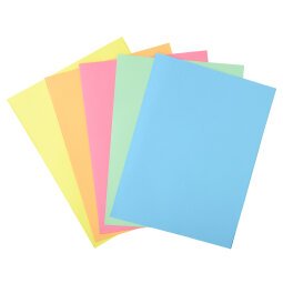 Pk 100 Folders SUPER 160 1 Flap Pink