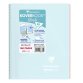 Carnet reliure intégrale enveloppante Koverbook Blush A5 160 pages ligné couverture polypropylène opaque bicolore - Assortis