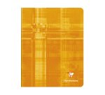 Cahier piqué Clairefontaine Metric 16,5 x 21cm assorti - grands carreaux - 96 pages