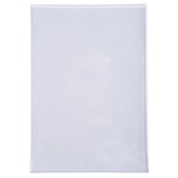 Sachet de 10 étuis de protection simples PVC Haute Qualité 30/100e - A5 - Cristal