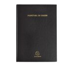Agenda bureau 14,8x21 cm Caisse Perpétuel Journalier - Noir