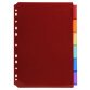 Exacompta PP Dividers, A4, 6 part - Assorted colours