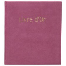 Guestbook 140 pages gold edge Skandi