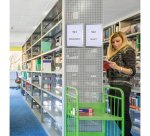 Pochette d'affichage magnétique A4 - Argent