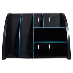 The Organize NeoDeco - 282x356x282 mm, Multiformat - Negro/Azul pato