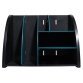 Organiseur de bureau The Organizer Neo Deco - Noir/Bleu Canard