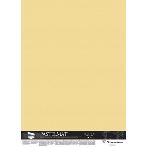 Pastelmat paquet 5F 100x140cm 360g - Bouton d'or